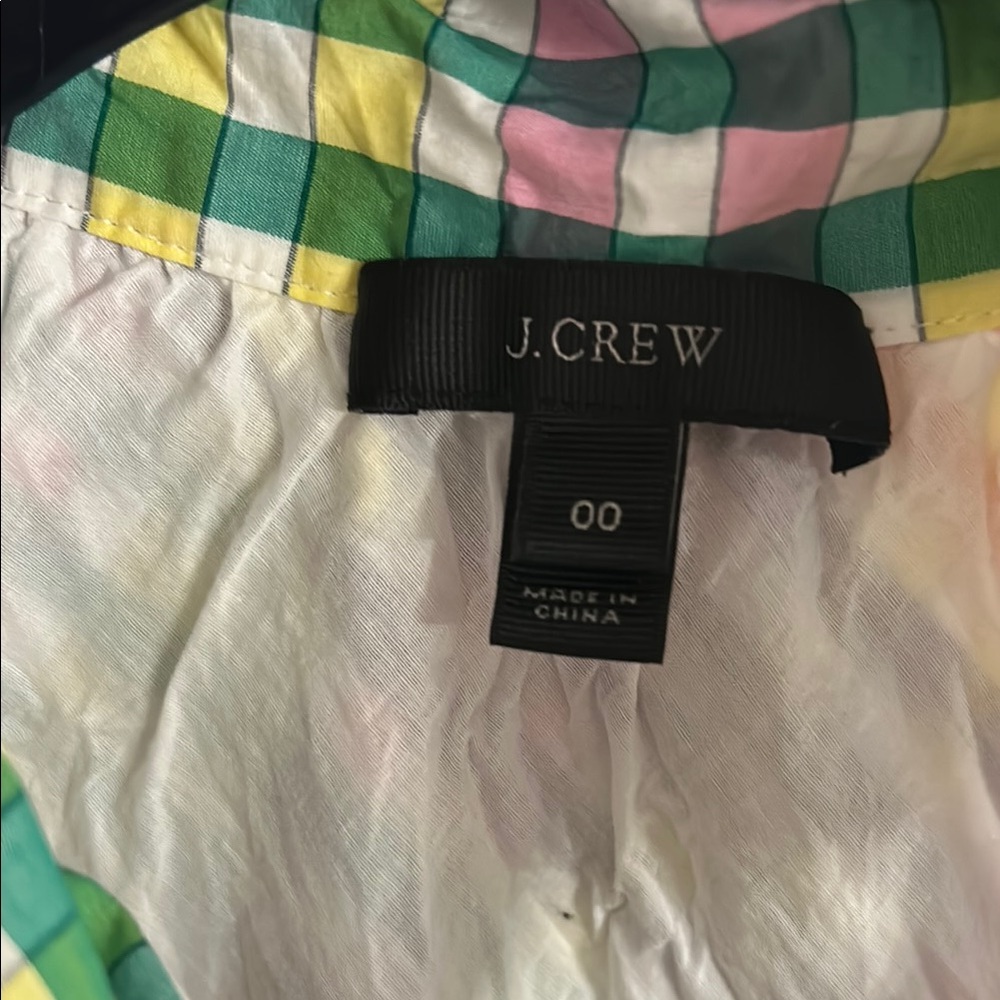 J. Crew Multicolor Plaid Halter Dress - Picture 3 of 4